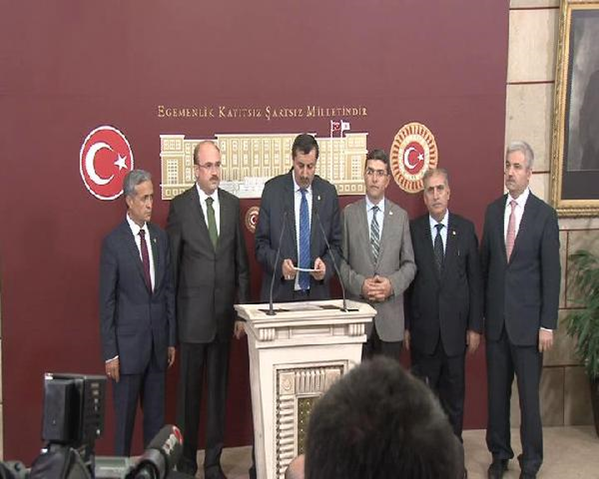 Filistin Dostluk Grubu, Meclis\'te Basın Toplantısı Düzenledi