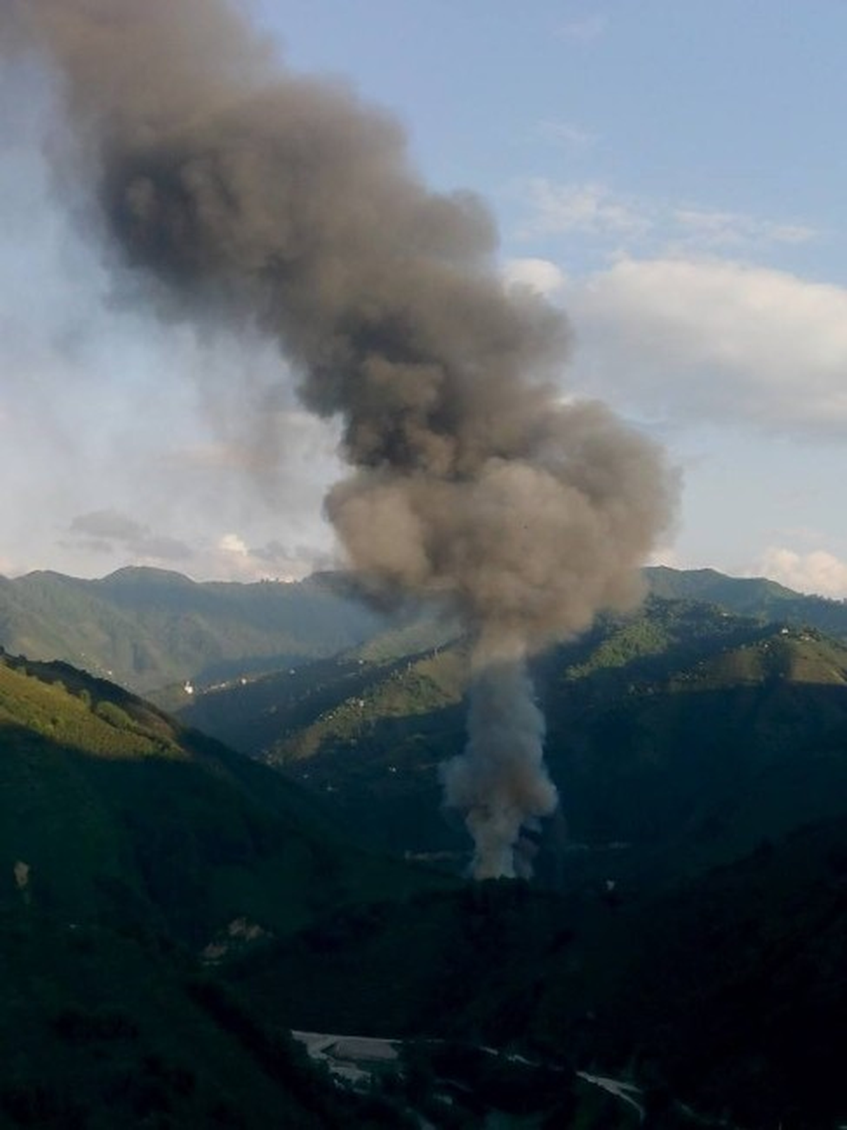 Giresun-Gümüşhane Karayolu\'ndaki Lpg Tankeri Patlaması