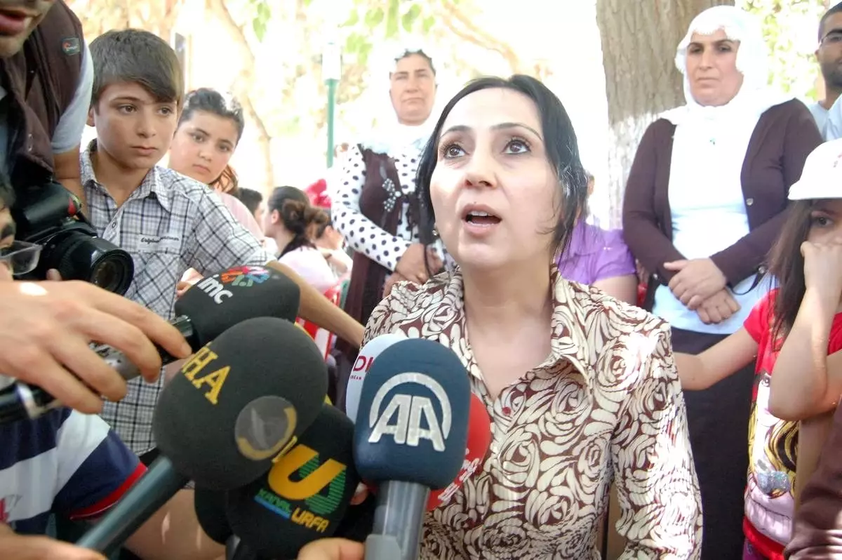 Hdp Eş Genel Başkanı Yüksekdağ, Şanlıurfa\'da