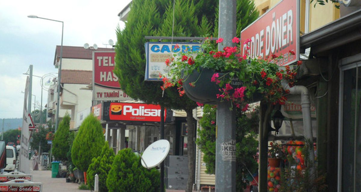 Kartepe\'de Direkler Çiçek Açtı
