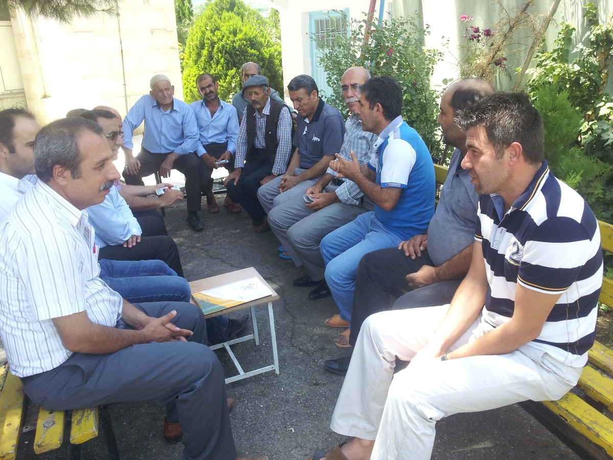 Köylerde Anız Yangınları Anlatıldı