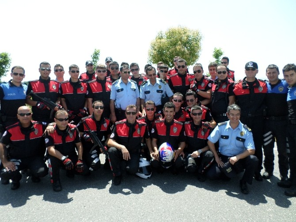Motosikletli Polis Timleri Eğitimi Sertifika Töreni Gerçekleşti