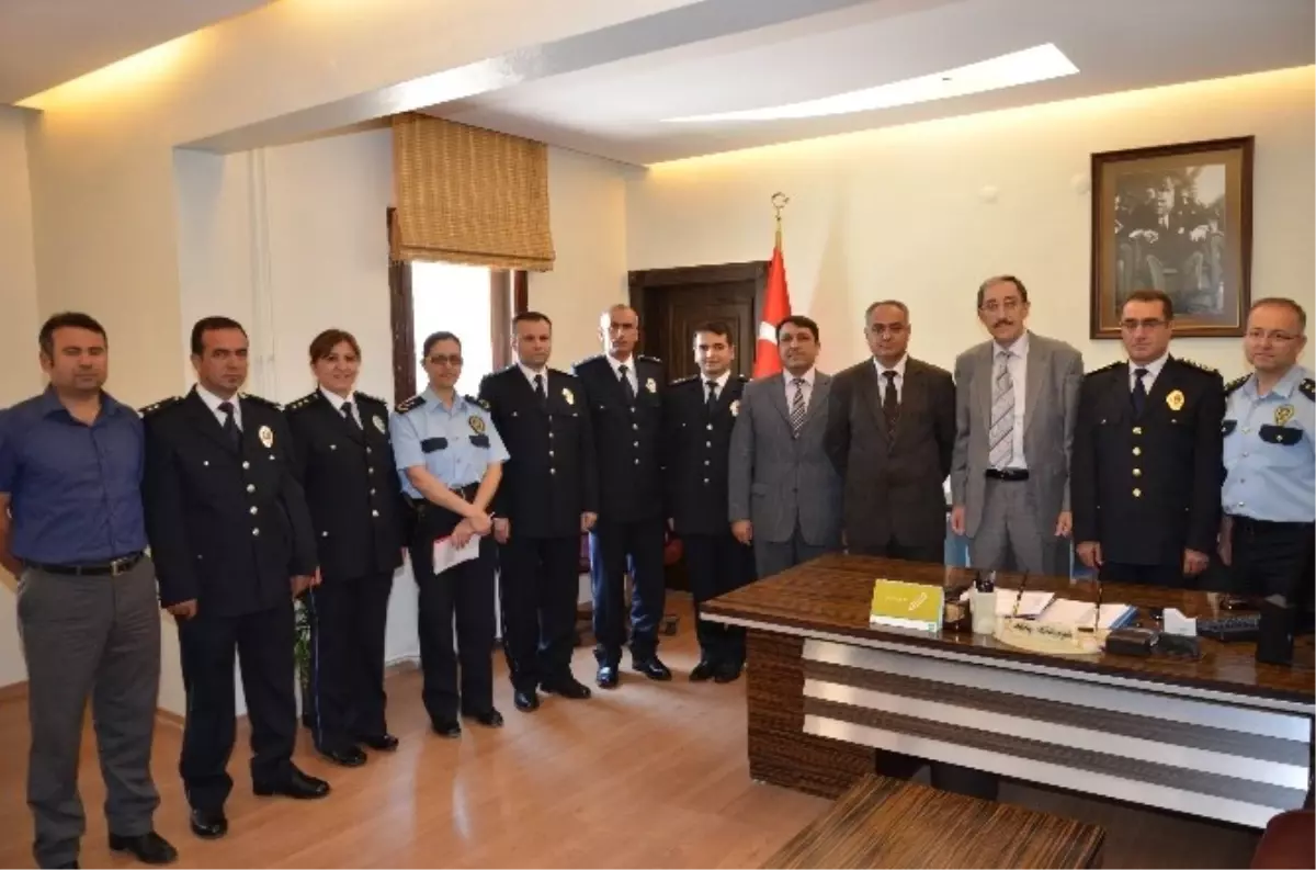 Nevşehir Emniyetinde Rütbe Terfi Töreni