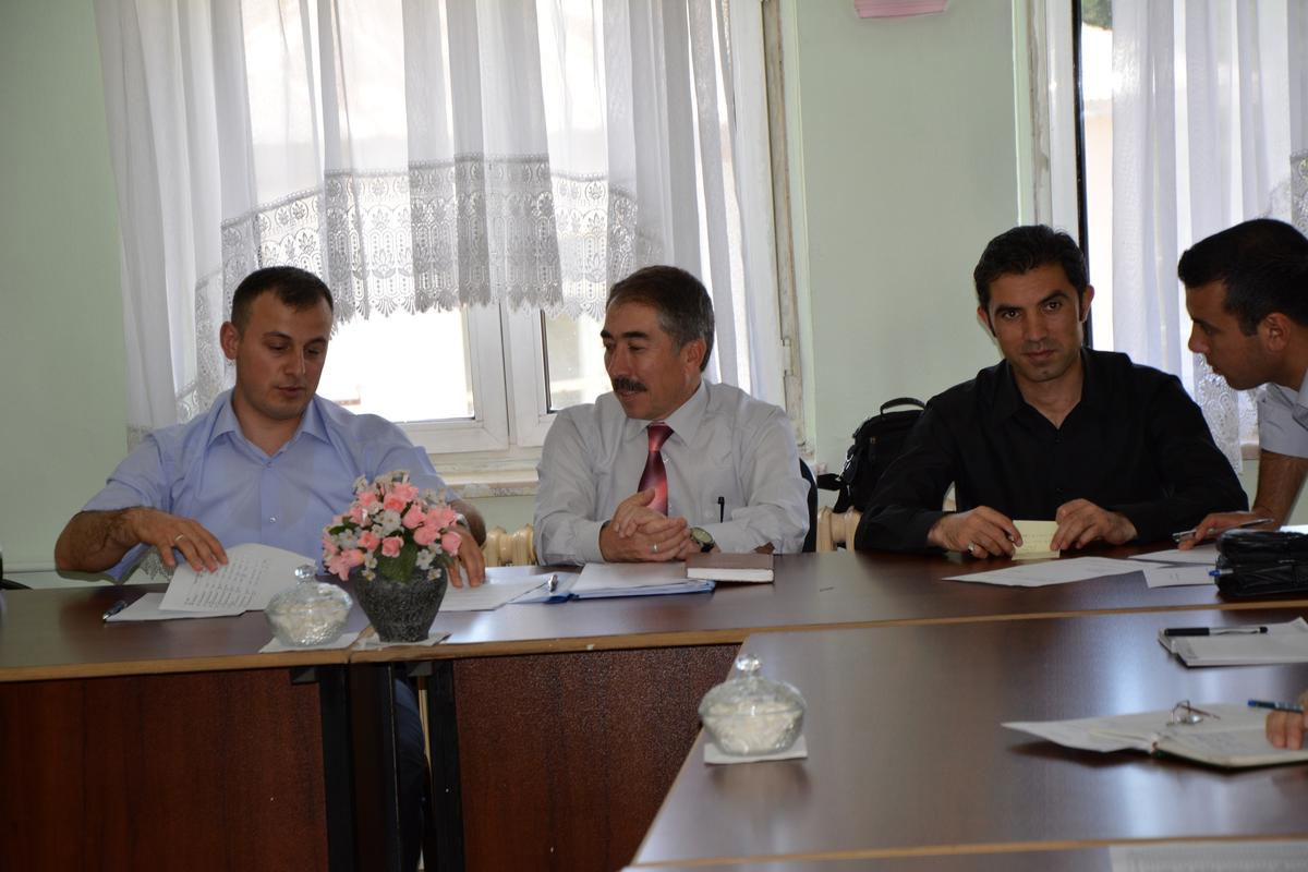 Perçi, Okul Müdürleriyle Bir Araya Geldi