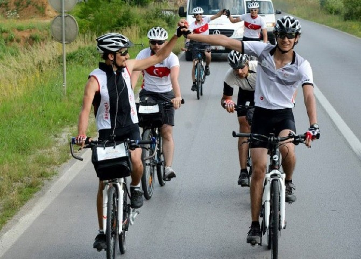 Rotası Barış ve Kardeşlik Olan Gençler, Pedal Çevirmeye Devam Ediyor