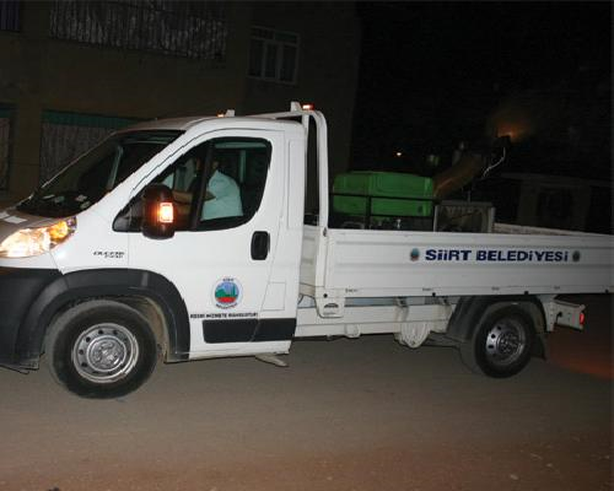 Siirt Belediyesinden Haşere Mücadelesi