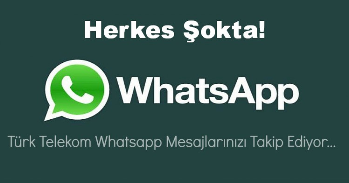 Şok! Whatsapp Mesajlarınız Okunuyor!