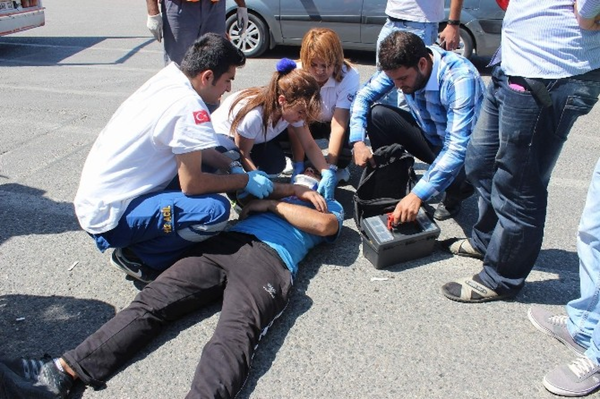 Gaziantep\'te Trafik Uygulamasından Kaçarken Kaza Yaptı