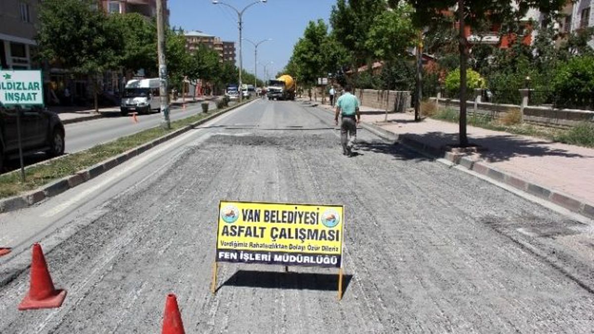Van Büyükşehir Belediyesi\'nden Hummalı Çalışma
