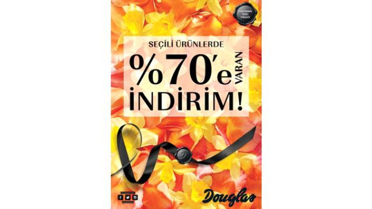 Yaz İndirimi Douglas Mağazalarında
