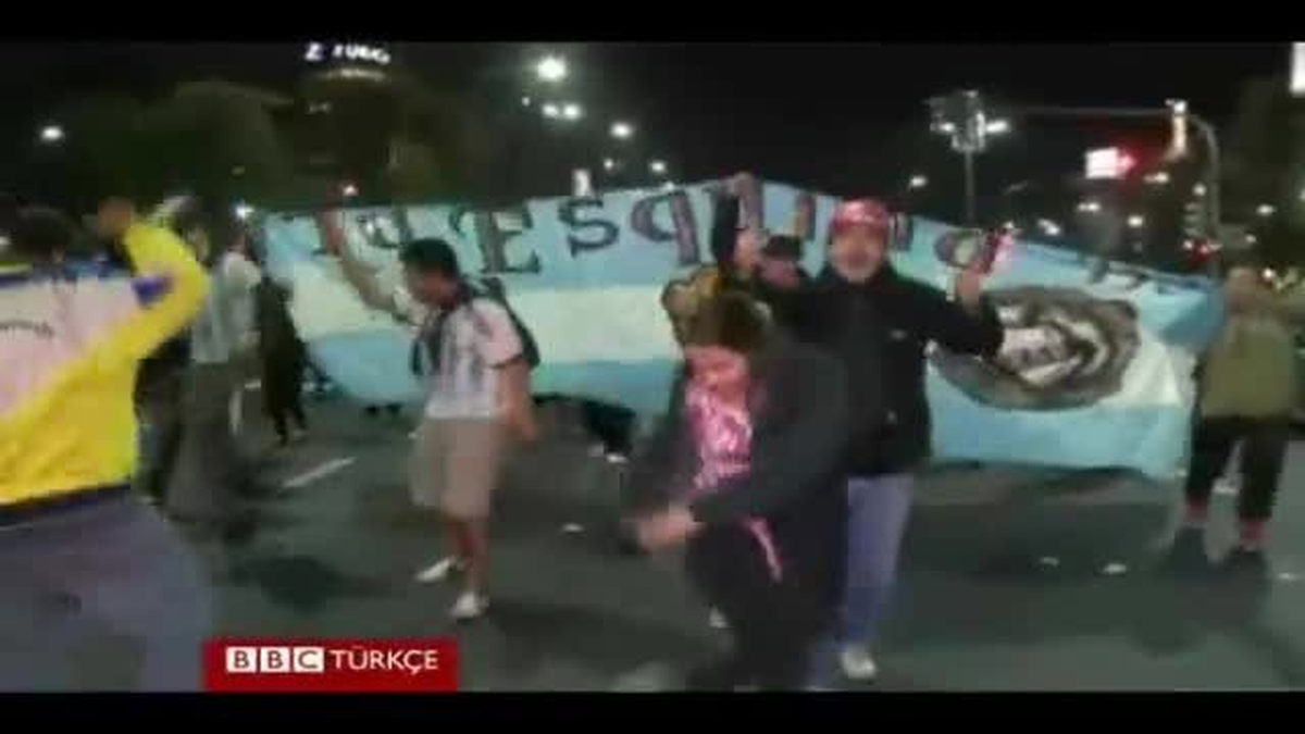Arjantinlilerin Final Coşkusu