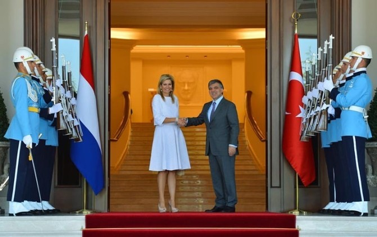 Cumhurbaşkanı Gül, Hollanda Kraliçesi Maxima ile Görüştü