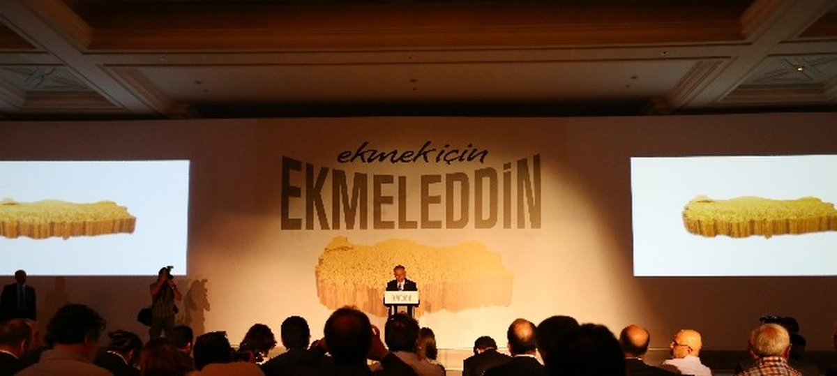 Ekmeleddin İhsanoğlu\'nun Seçim Sloganı Belli Oldu
