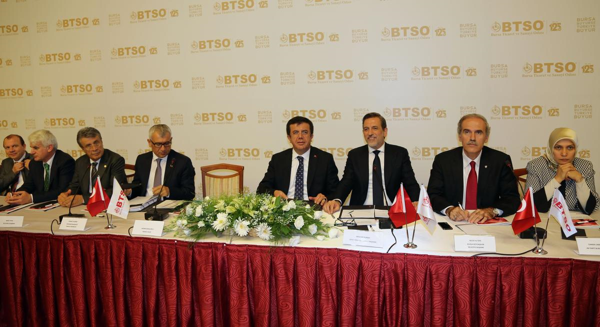 Ekonomi Bakanı Zeybekci, Bursa\'da