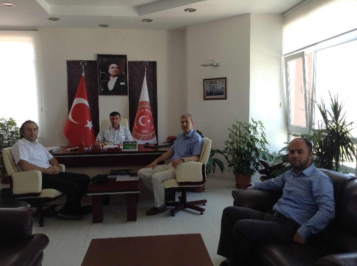 Ensar Vakfından İl Genel Meclis Başkanı Aytop\'a Ziyaret