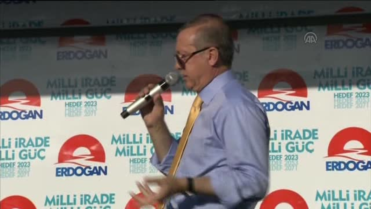 Erdoğan: \'\'Halktan kaçan, halkıyla bütünleşemeyen Cumhurbaşkanı olamayız\'\' -