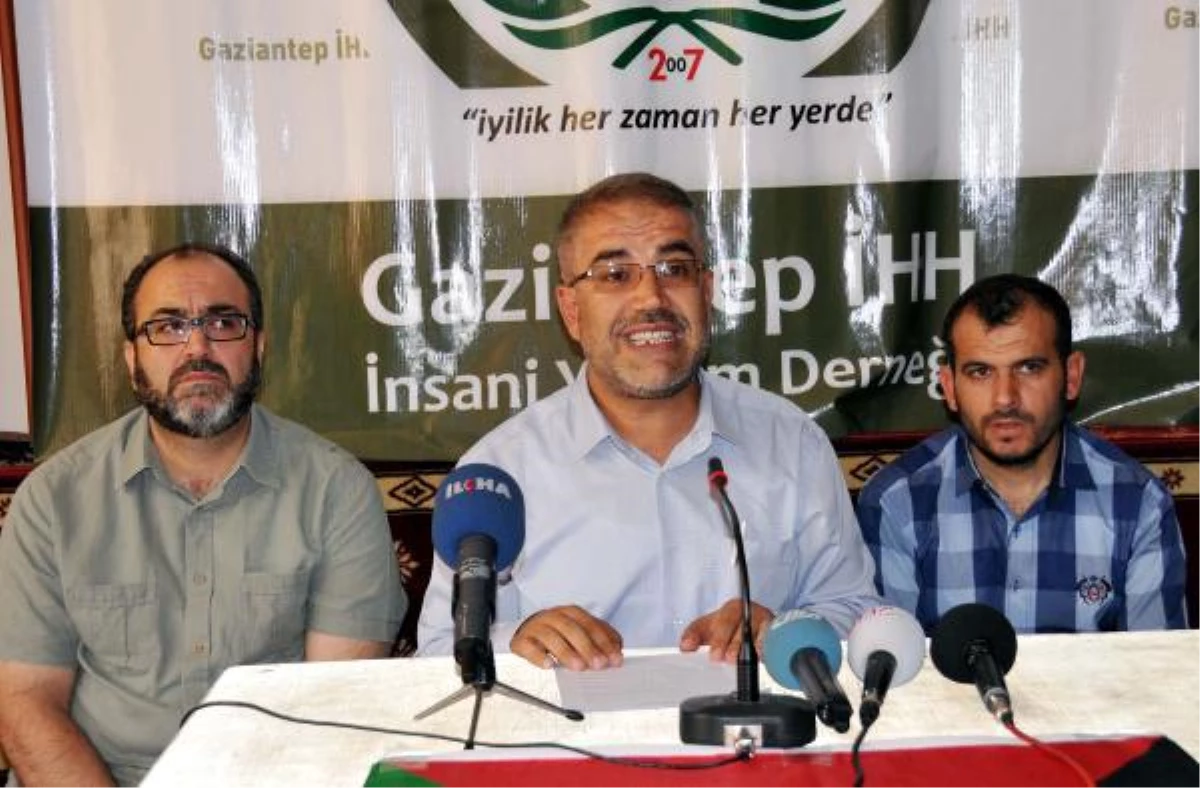 Gaziantep\'te İsrail Saldırısına Kınama