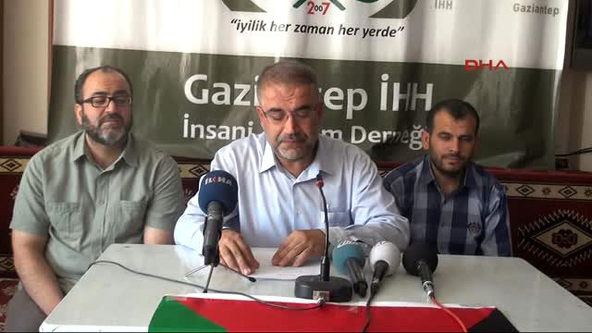 Gaziantep\'te İsrail Saldırısına Kınama