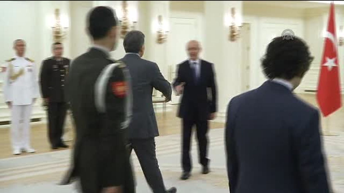 Gül, Çin Halk Cumhuriyeti Büyükelçisi Hongyang\'ı kabul etti -