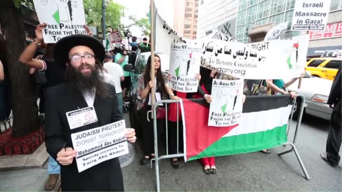 New York\'ta İsrail Protesto Edildi