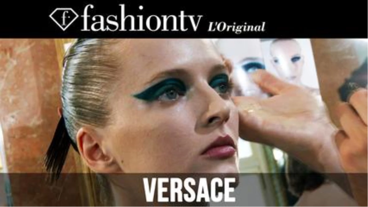 Jourdan Dunn, Daphne Groeneveld Backstage At Atelier Versace Fall 2014 | Paris Couture Fw |fashiontv