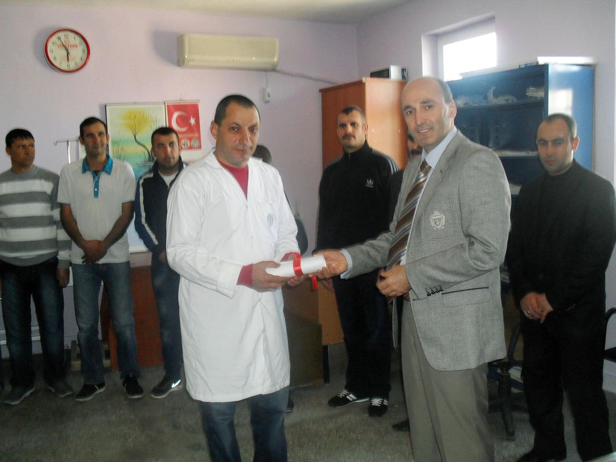 Kızıltepe Cezaevindeki Mahkumlara Aşçılık Sertifikası Verildi