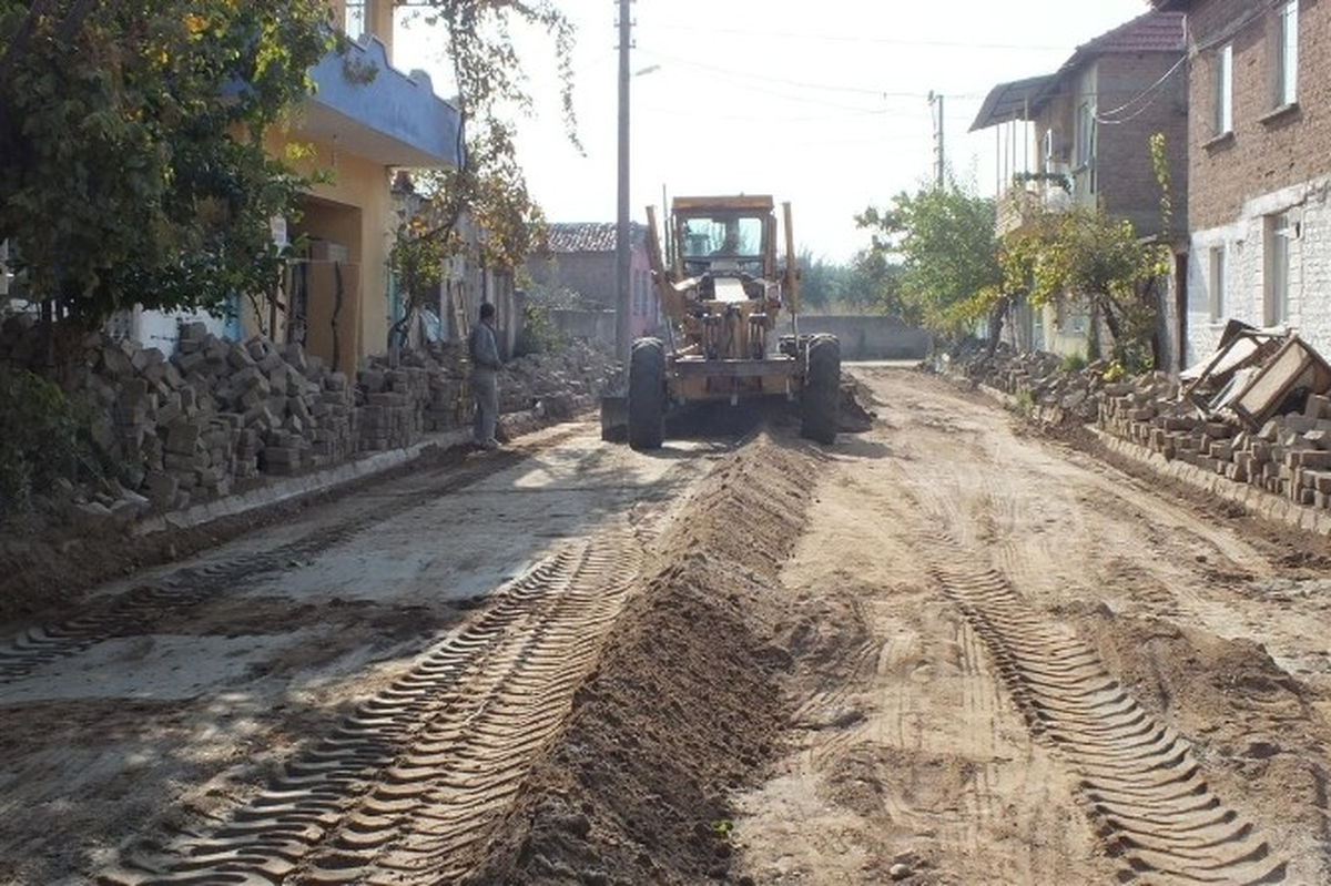 Köşk\'ün Kanalizasyon Çalışması Tamamlandı