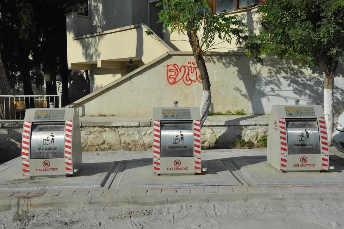 Kuşadası\'nda Çöpler Yer Altına Alınıyor