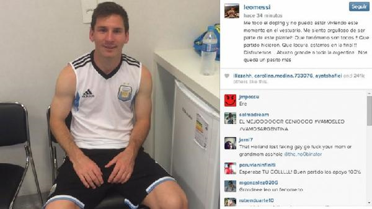 Messi\'ye Doping Kontrolü