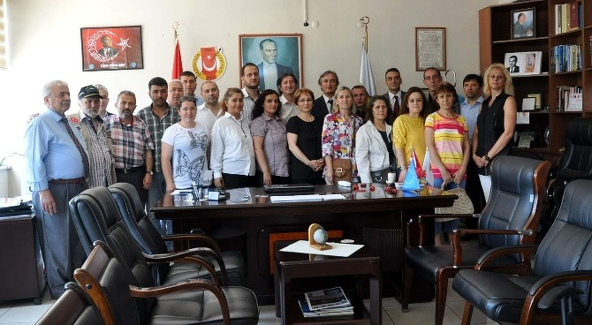 MHP\'den, Zonguldak Gazeteciler Cemiyeti\'ne Ziyaret