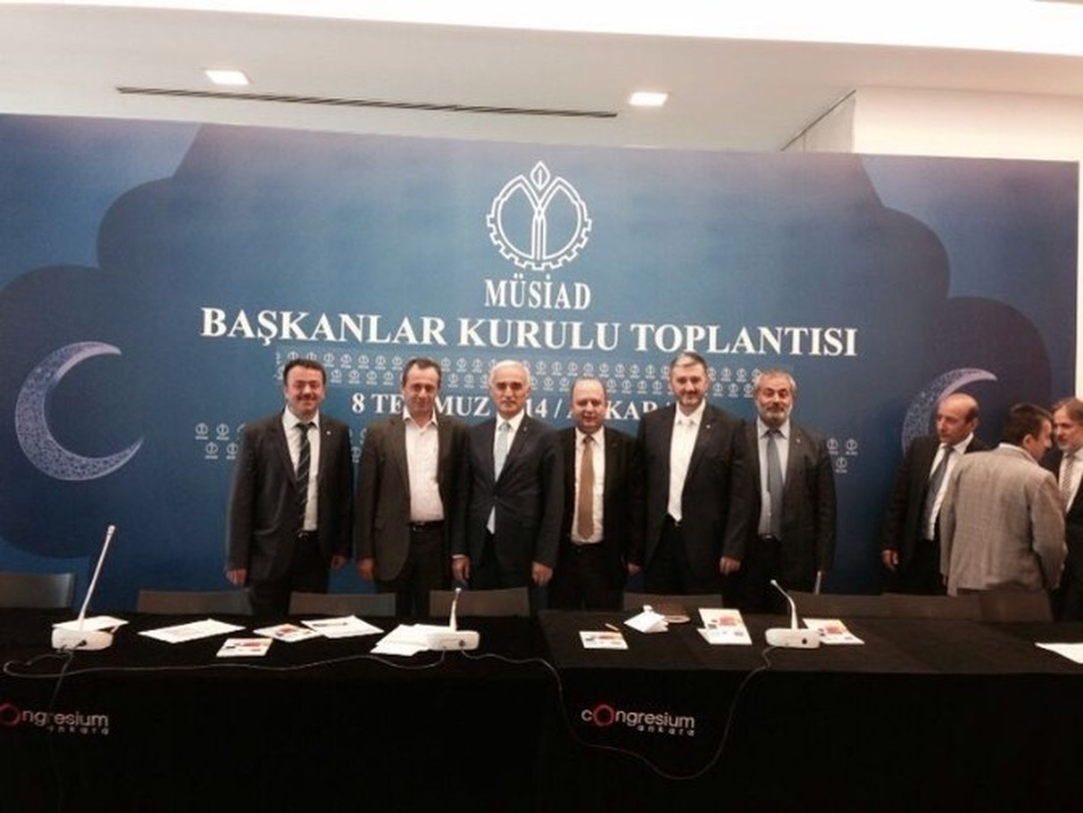 Müsiad Düzce Başkanı Çakmak Ankara\'da