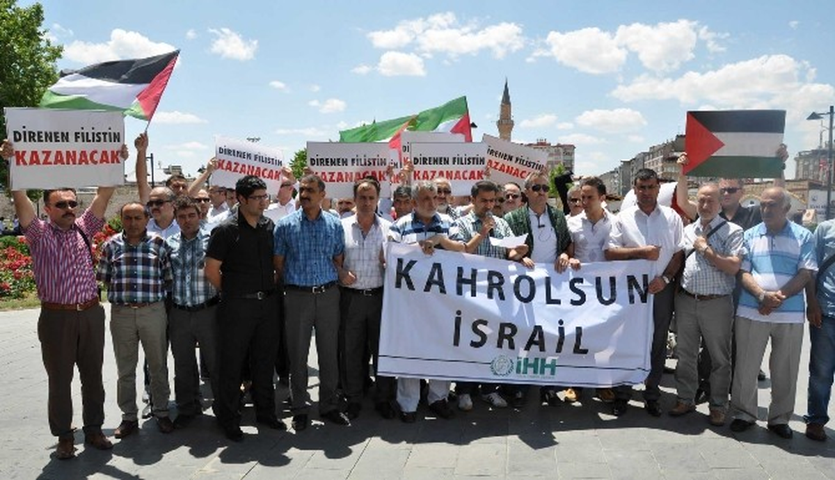 Sivas\'ta Gazze Protestosu
