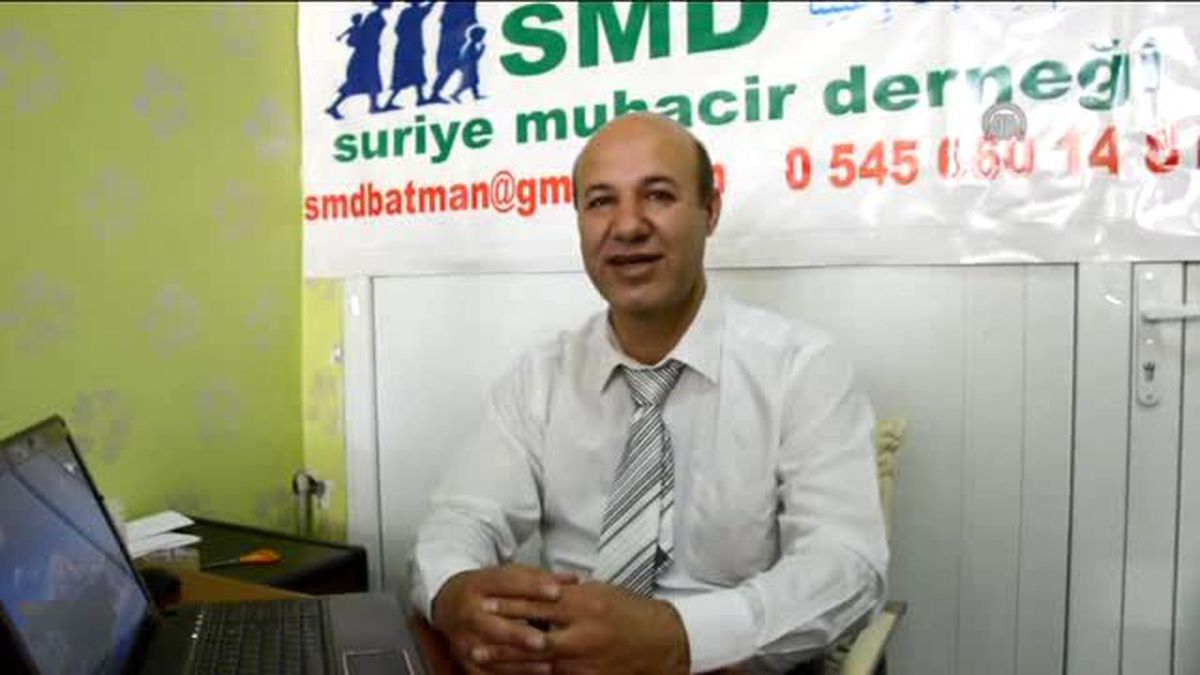 Suriye\'deki iç savaştan kaçan mülteciler - Mazen Süleyman -