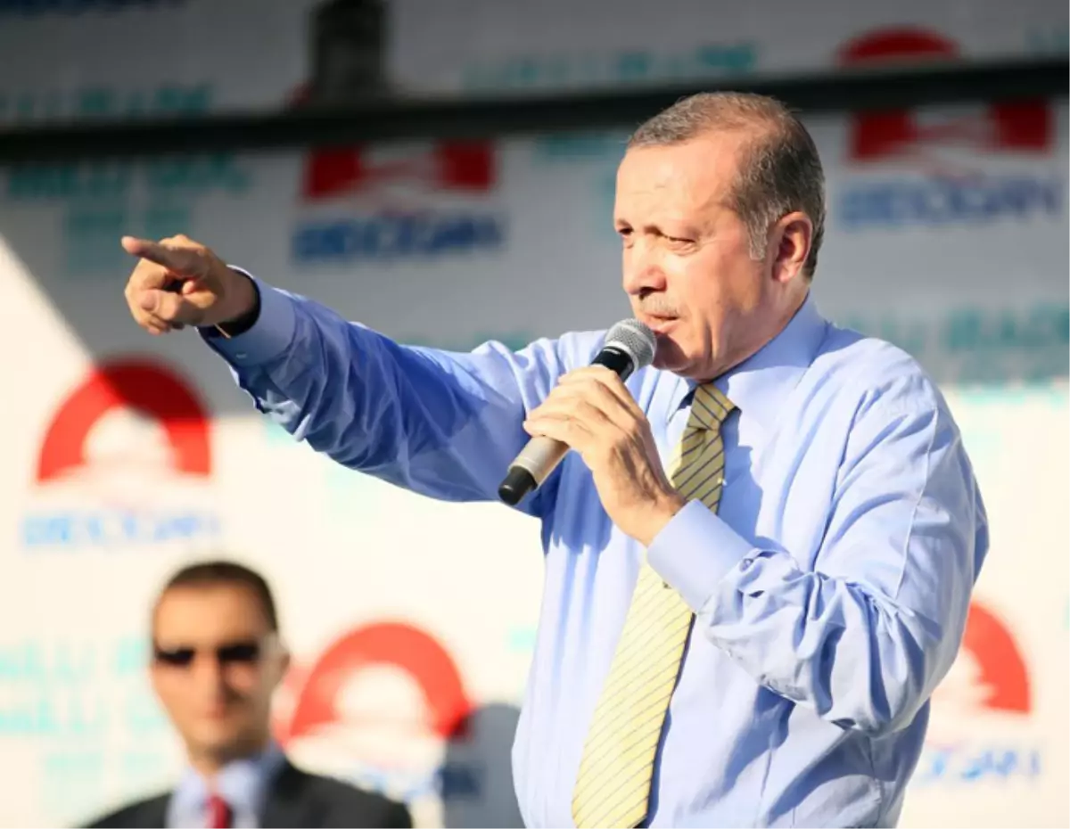 Tokat\'ta Başbakan Erdoğan\'ı Mest Eden Pankart