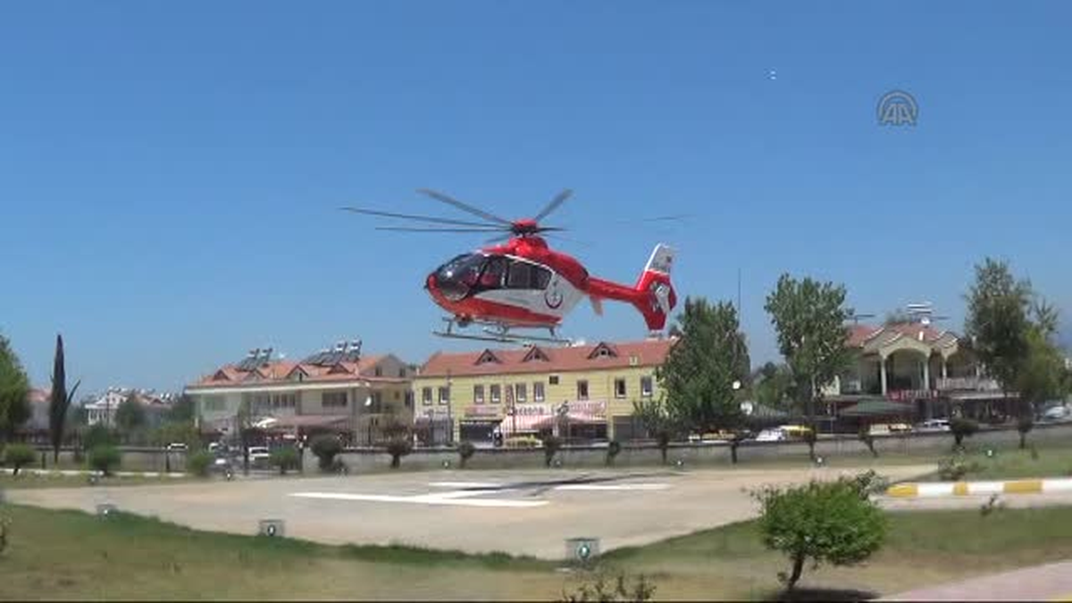 Ambulans helikopterde yaşamını yitirdi -