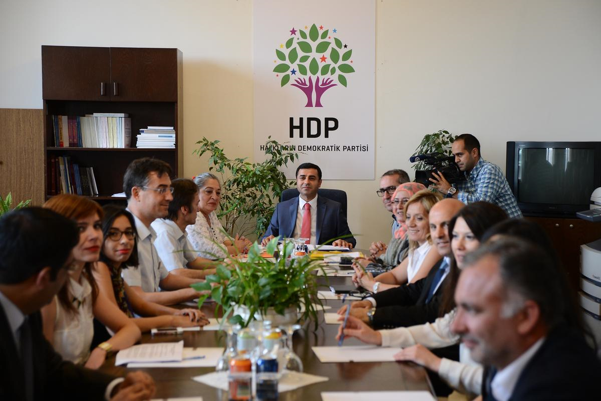 BDP Eş Genel Başkanı Demirtaş, Denge ve Denetleme Ağı Üyelerini Kabul Etti