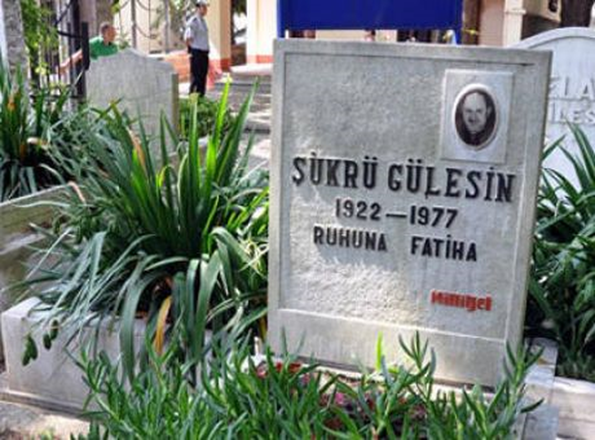 Beşiktaş, Şükrü Gülesin\'i Mezarı Başında Anacak