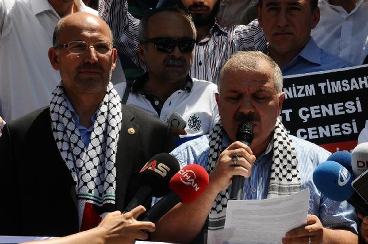 Bursa\'da Gazze Protestosu