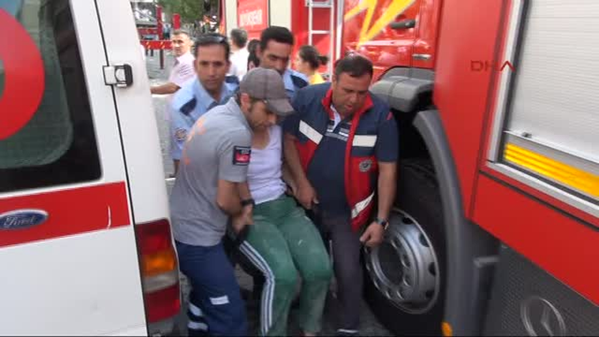 Denizli\'de Patlama Yerinden İlk Görüntüler
