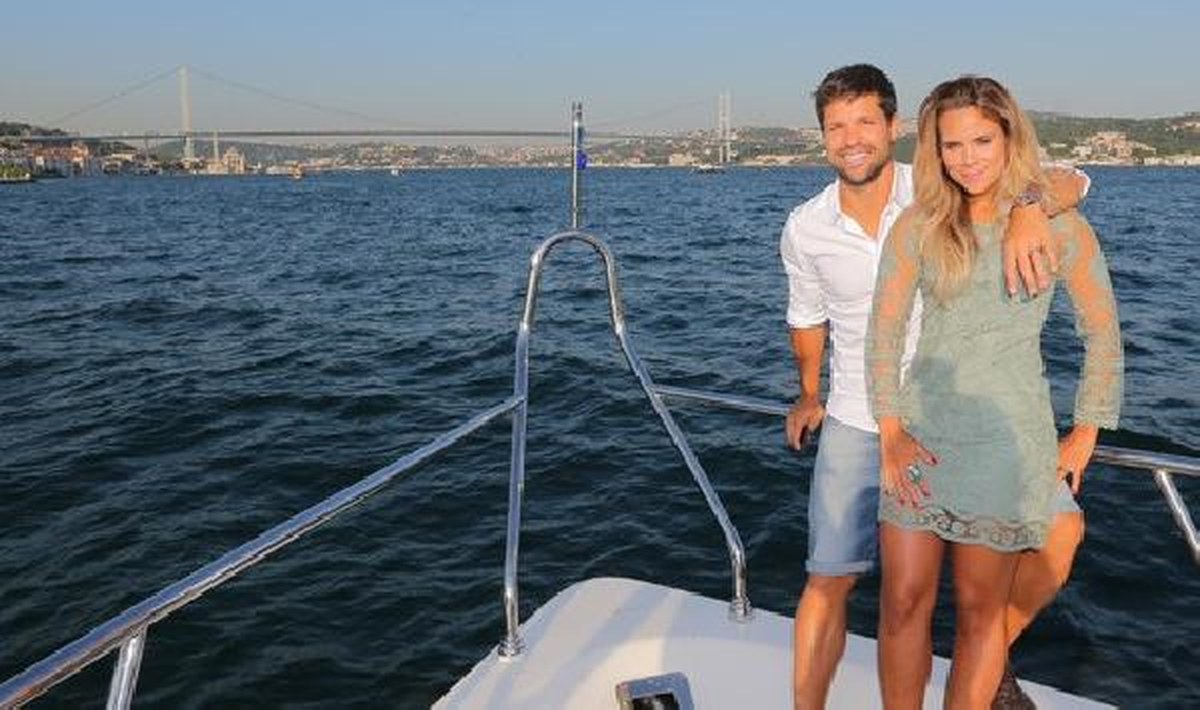 Diego Ribas Ailesiyle Boğaz Turuna Çıktı