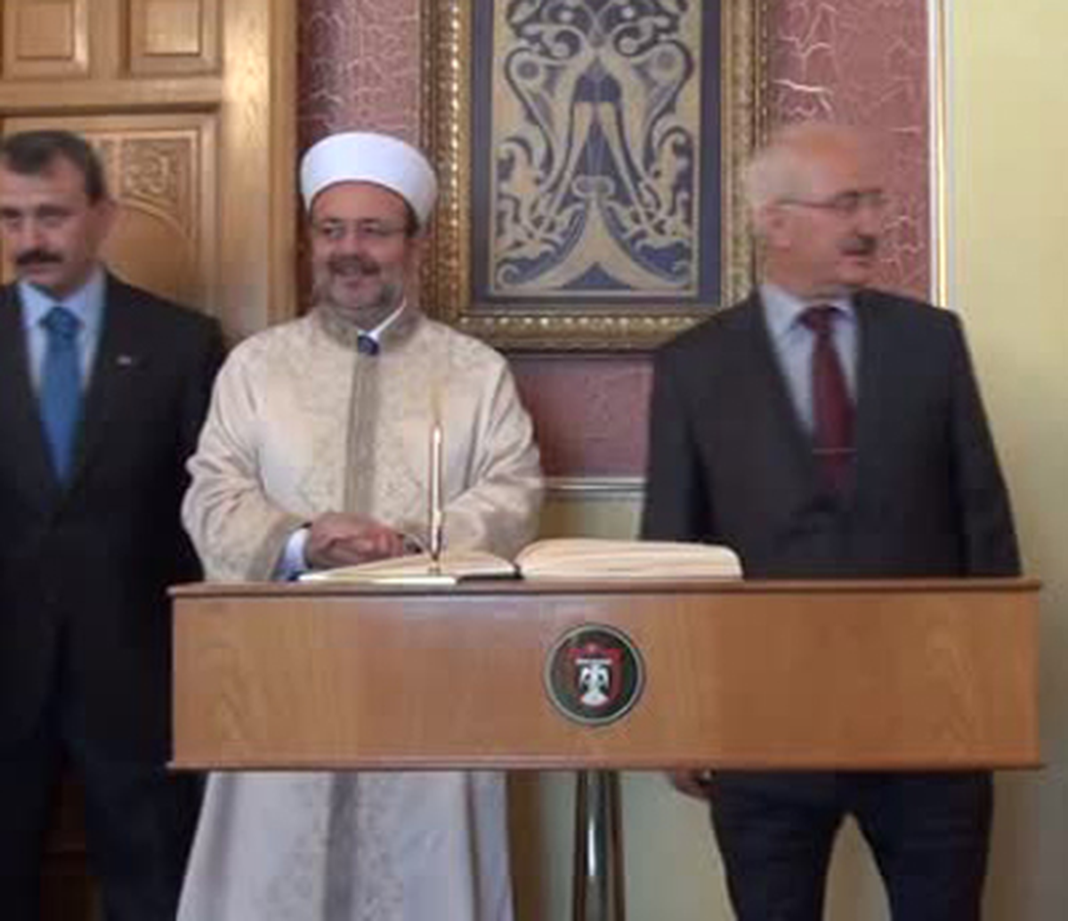Diyanet İşleri Başkanı Görmez, Sivas\'ta
