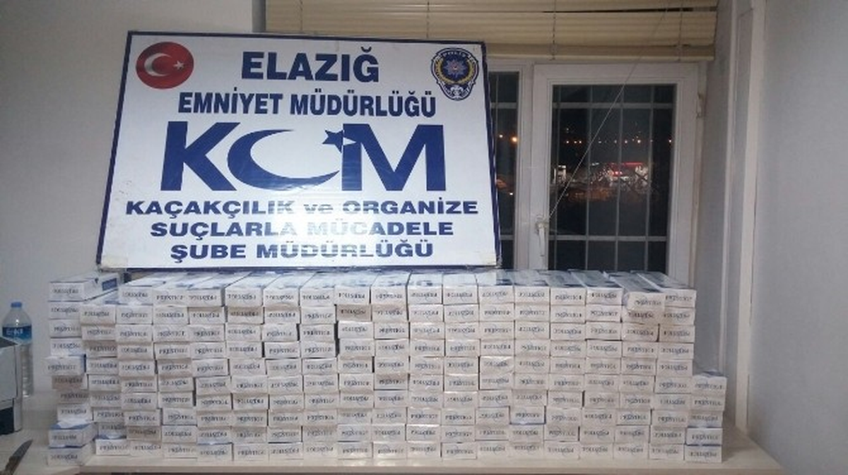 Elazığ\'da 9 Kilo Esrar Ele Geçirildi