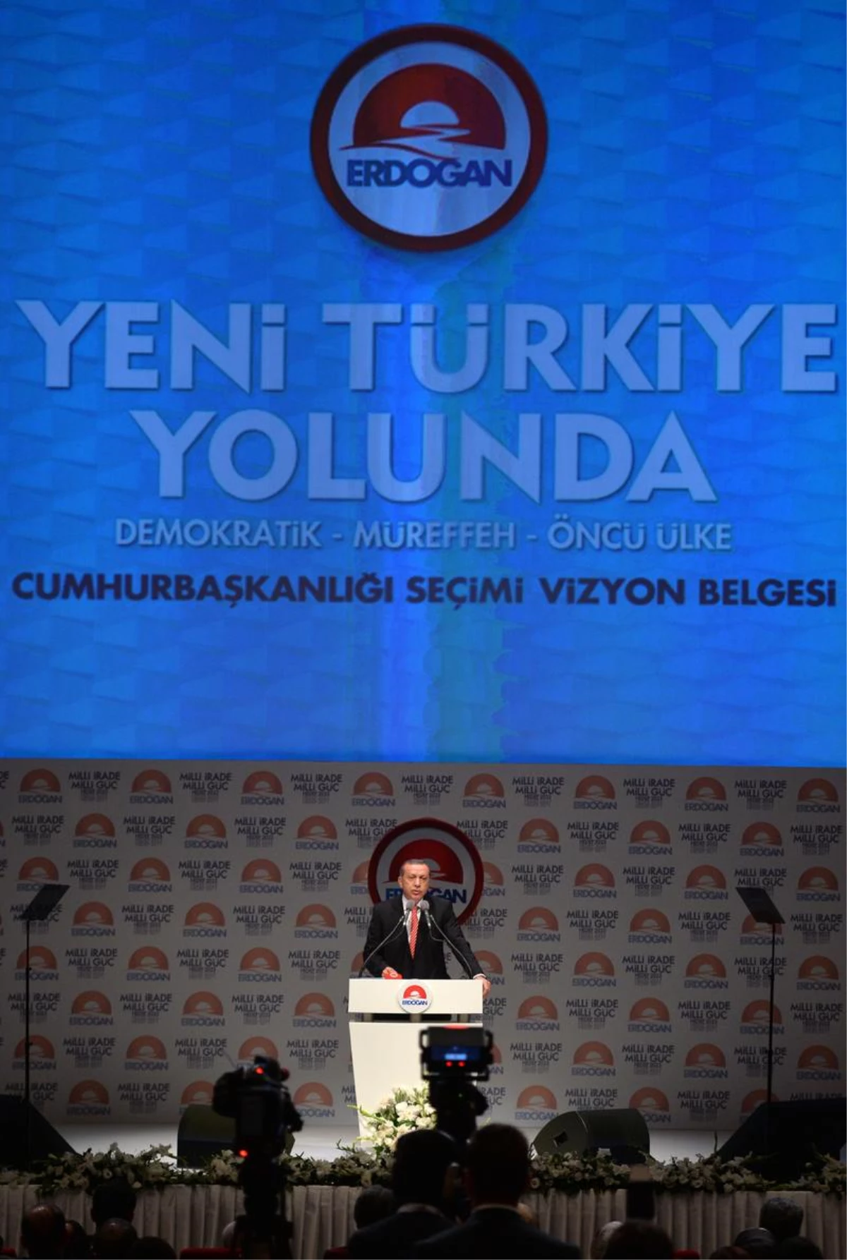 Erdoğan "Cumhurbaşkanlığı Türkiye Vizyon Belgesi"Ni Açıkladı