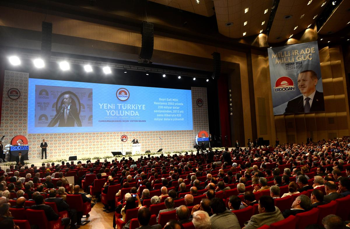 Erdoğan "Cumhurbaşkanlığı Türkiye Vizyon Belgesi"Ni Açıkladı