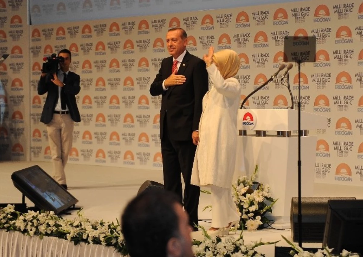 Erdoğan\'ın Vizyon Belgesi\'ni Açıkladığı Törene Ünlü İsimler de Katıldı