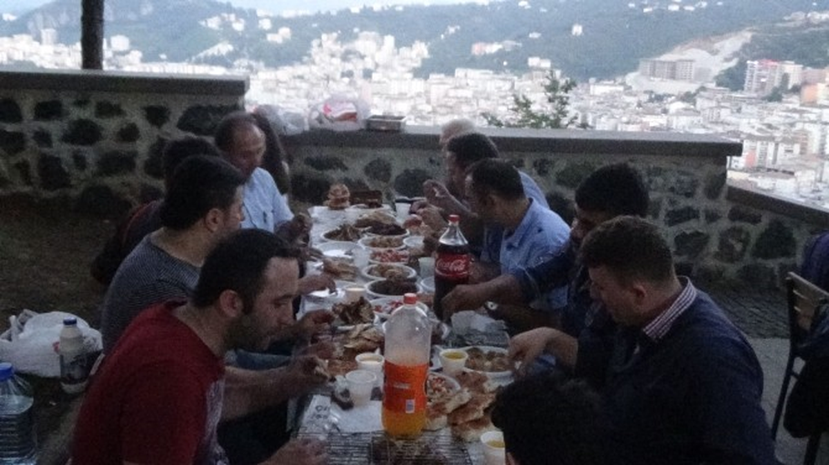 Giresun Kalesine İftarda Büyük İlgi