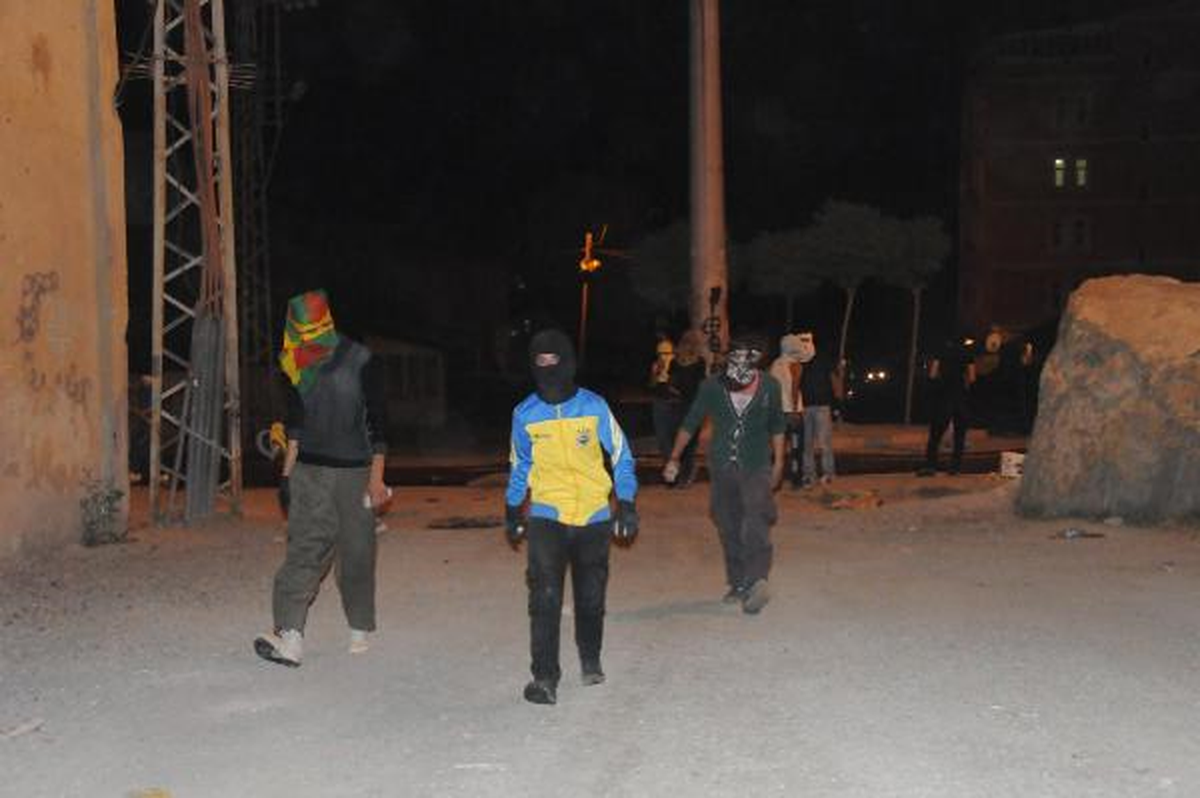 Hakkari\'de IŞİD Protestosu