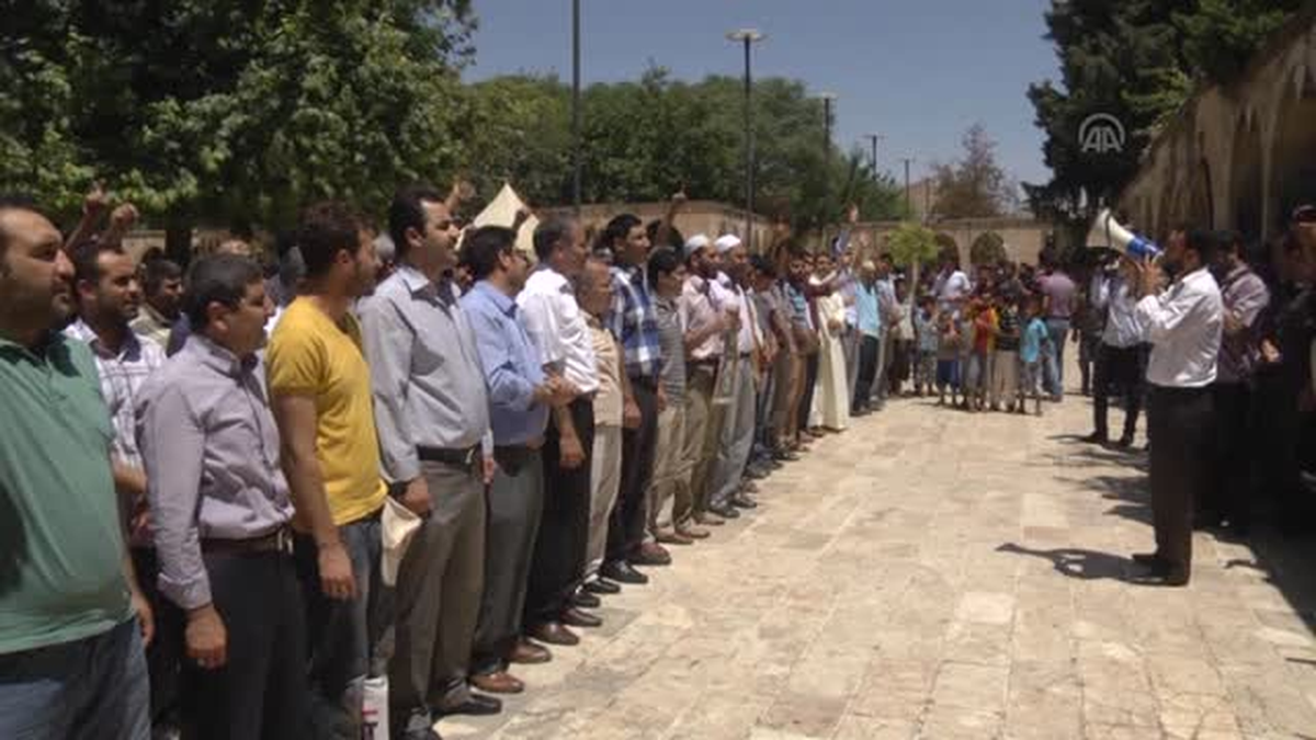İsrail\'in Gazze saldırılarına tepki -