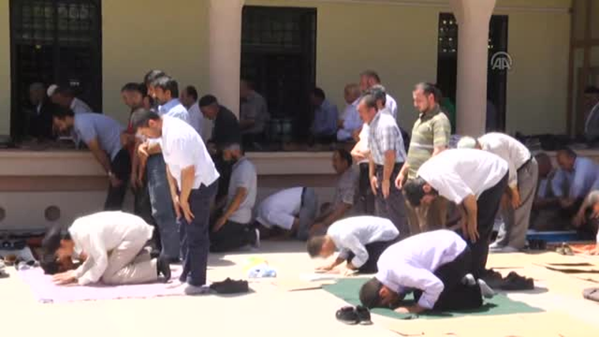 İsrail\'in Gazze saldırılarının protesto edilmesi - VAN/UŞAK/