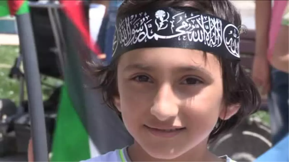 İsrail\'in Gazze Saldırılarının Protesto Edilmesi